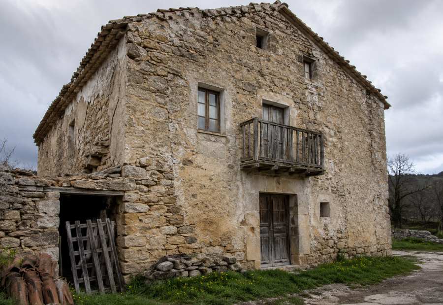 Detalle de una vivienda rural reformada